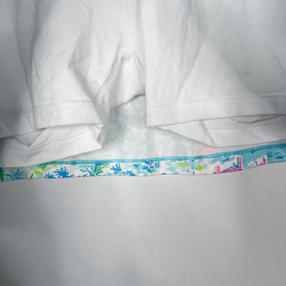 Lilly Pulitzer XXS Blue Green Madison Skort What A Lovely Place Print Shorts - Picture 6 of 11